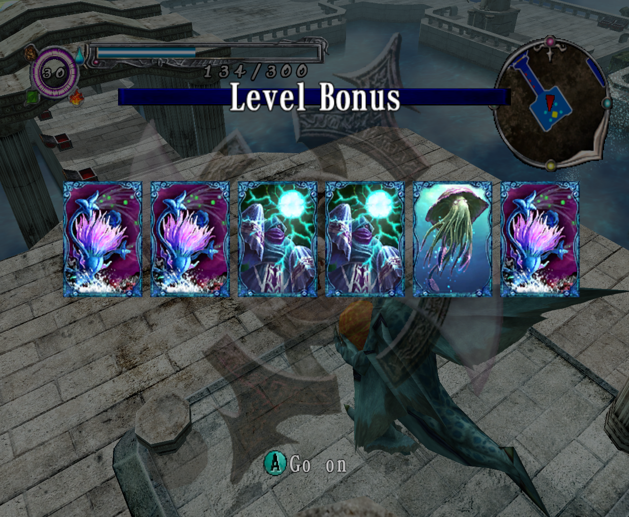 lk1 terjon temple bonus screen.png
