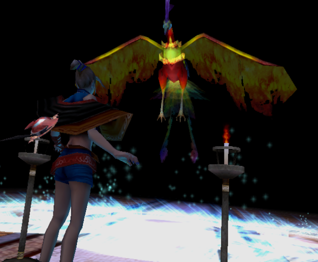 lk2 transforming card into golden phoenix.png